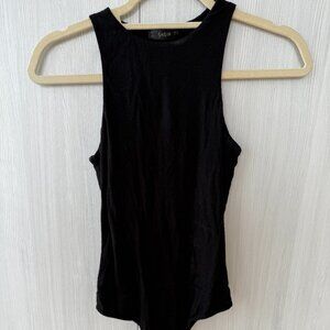 Shein Black Sleeveless Bodysuit – XS (Free with Bundle)